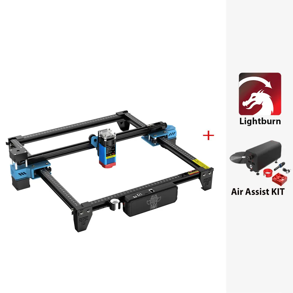 Twotrees TTS-55 Laser Engraver Laser Cutting Machine Laser Engraving Machine Compressed Spot LD+FAC Laser Print Matrix Printer