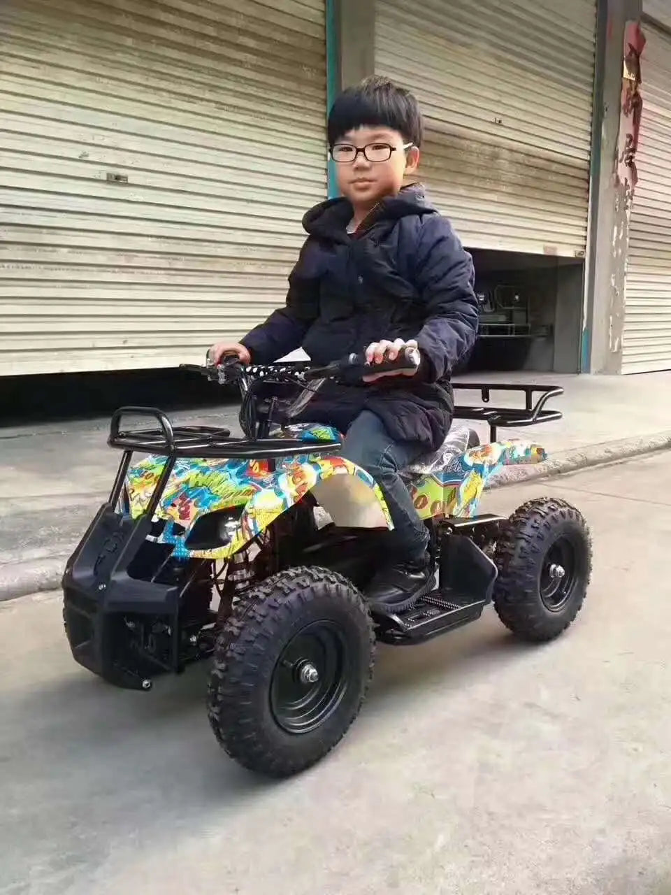 49cc ATV Mini 2 Stroke Small Four-Wheel Quad Bike off-Road Scooter Mountain