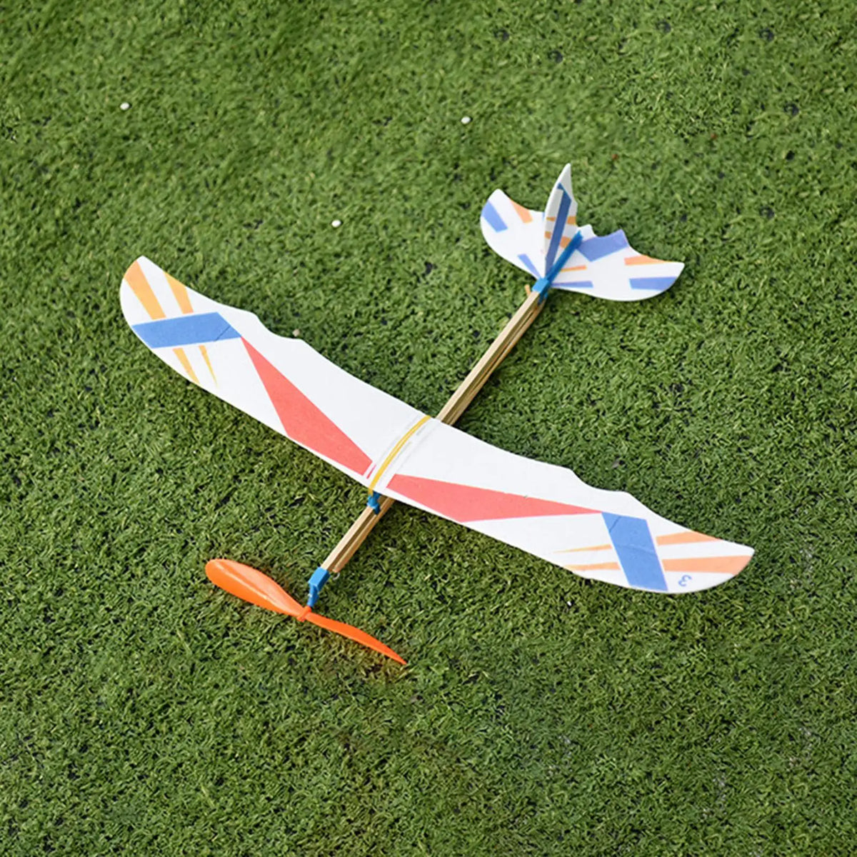 Rubber Band Powered Aircraft Model Kits Toys for Children Foam Assembly Planes Science