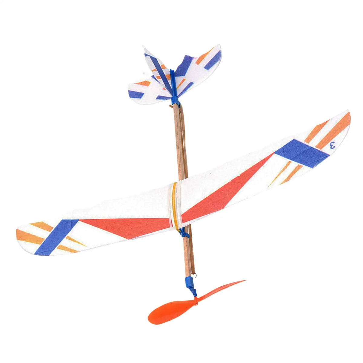 Rubber Band Powered Aircraft Model Kits Toys for Children Foam Assembly Planes Science