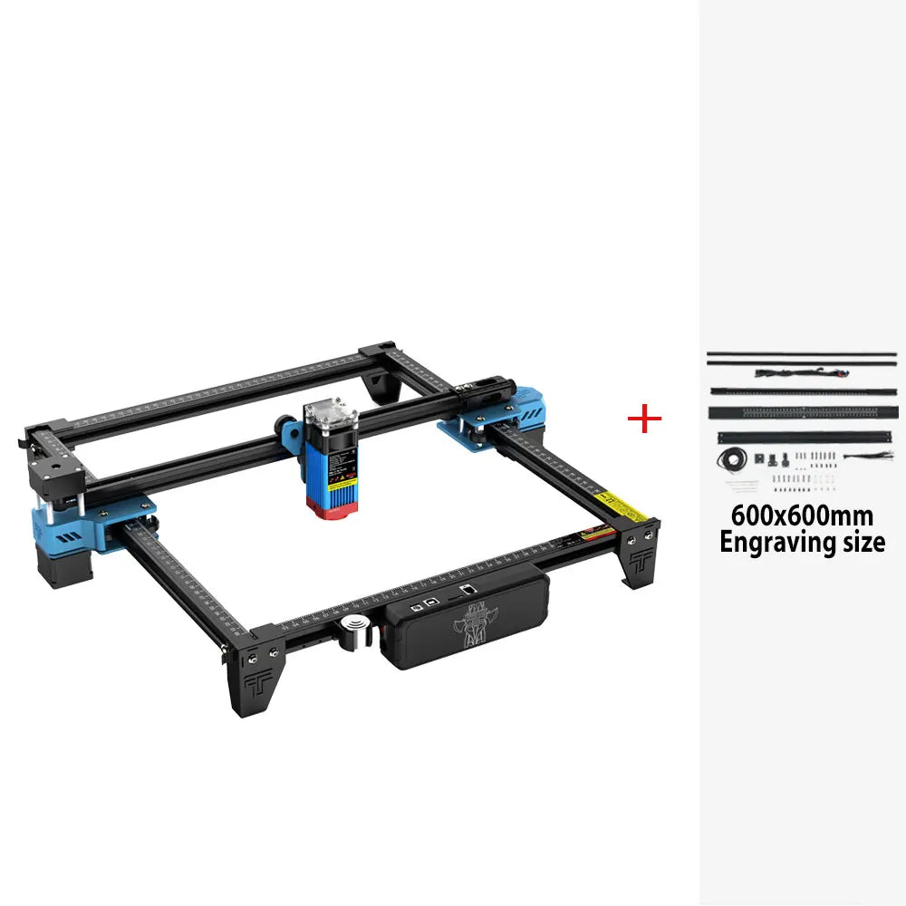 Twotrees TTS-55 Laser Engraver Laser Cutting Machine Laser Engraving Machine Compressed Spot LD+FAC Laser Print Matrix Printer