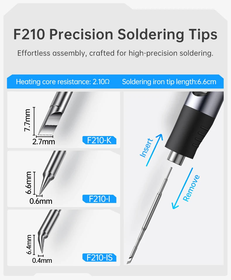 FNIRSI HS-03 Upgraded Soldering Iron 100-450℃ Adjustable Temperature Soldering Pen 10W Portable Repair Tool for DIY Repair Tool