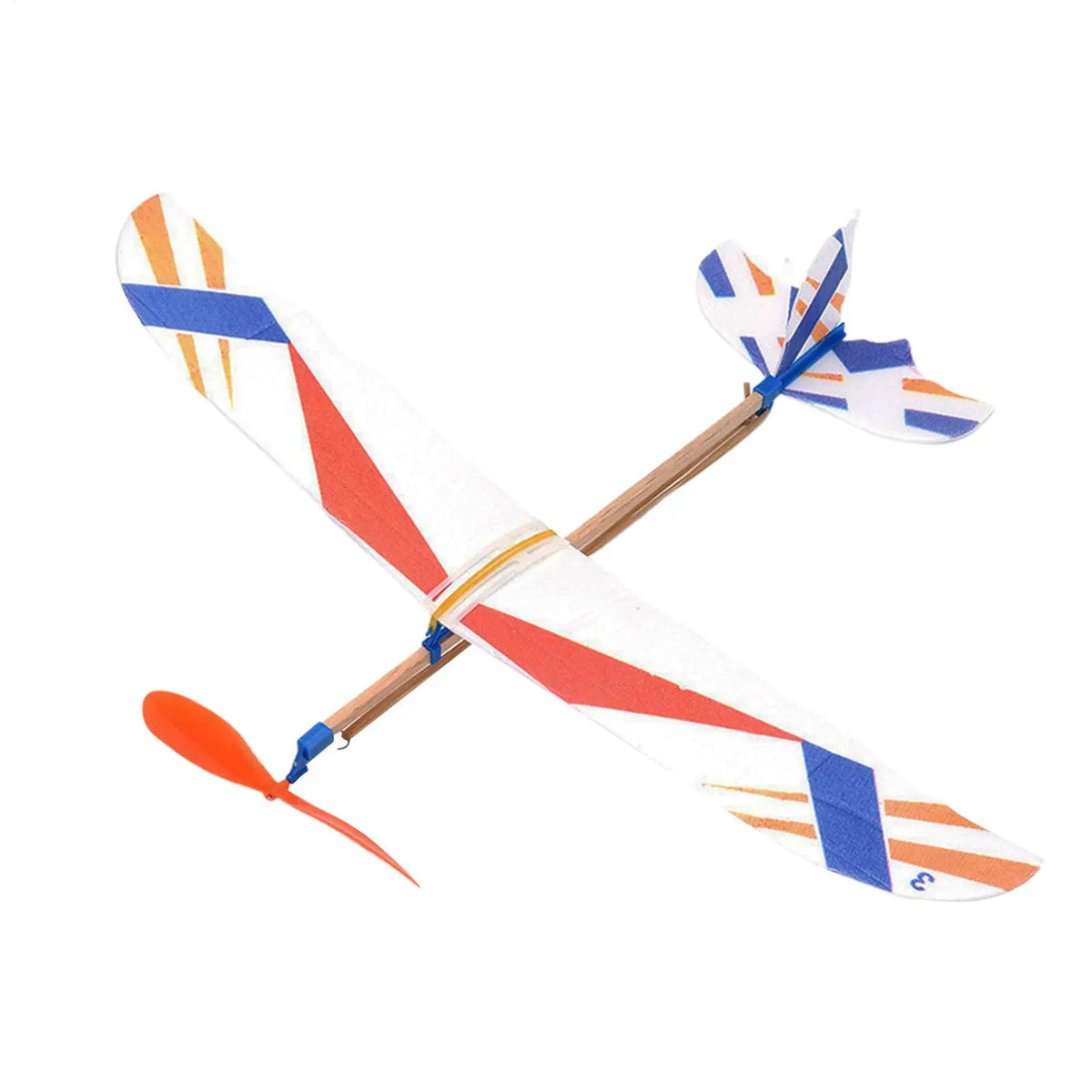Rubber Band Powered Aircraft Model Kits Toys for Children Foam Assembly Planes Science