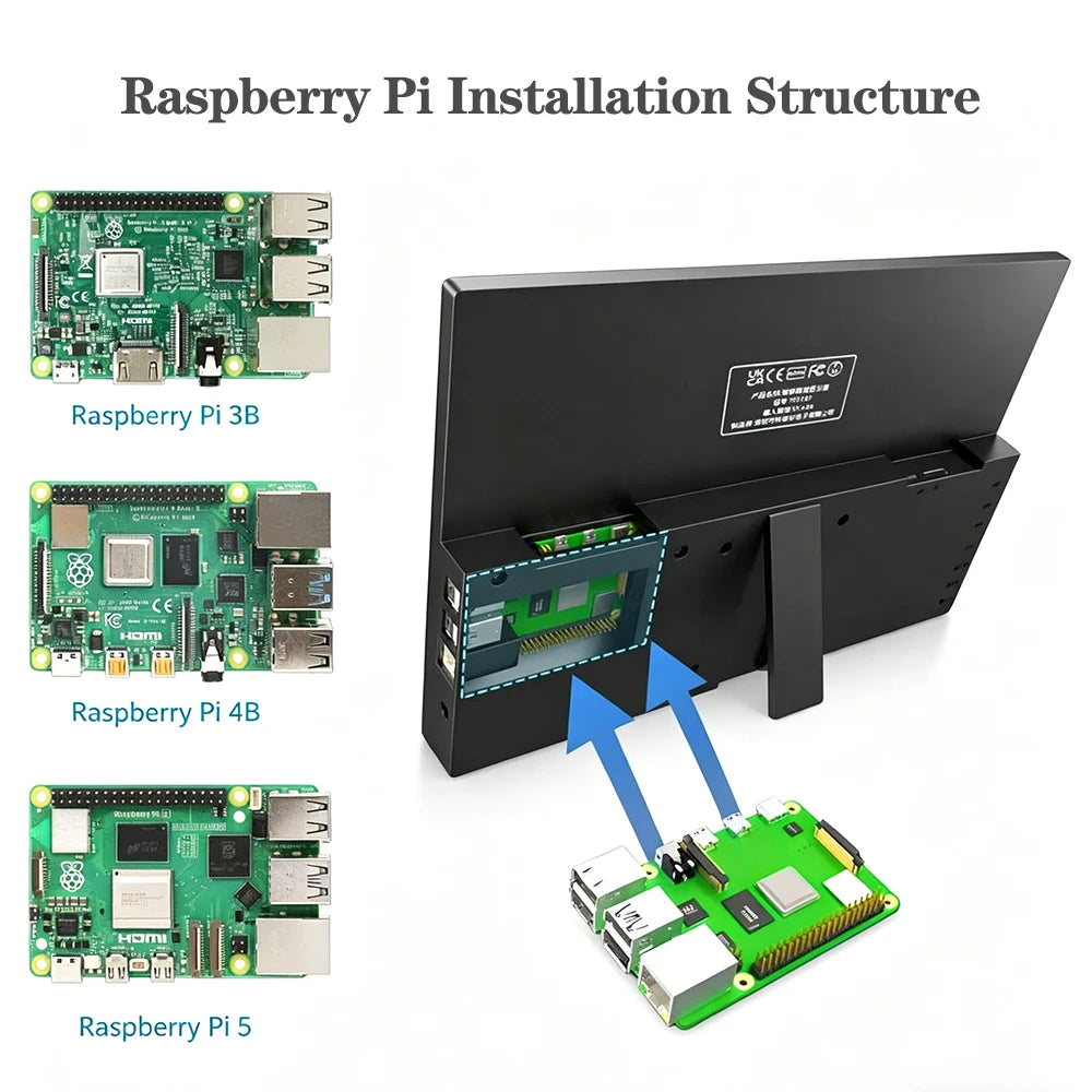 14' Portable Touchscreen Monitor 1920x1200 60Hz with Stylus Pen for Laptop Raspberry Pi PS5 - USB-C Portable Monitor