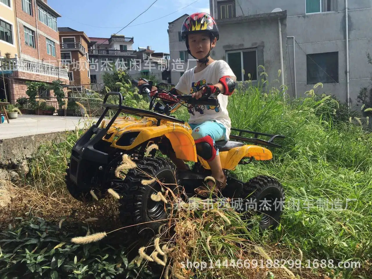 49cc ATV Mini 2 Stroke Small Four-Wheel Quad Bike off-Road Scooter Mountain