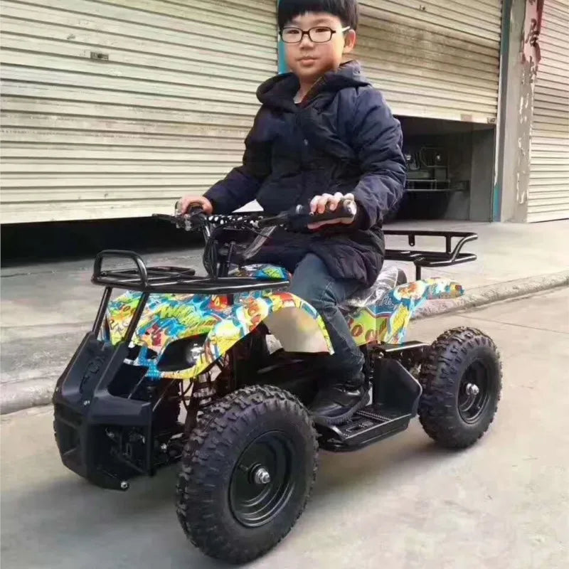 49cc ATV Mini 2 Stroke Small Four-Wheel Quad Bike off-Road Scooter Mountain